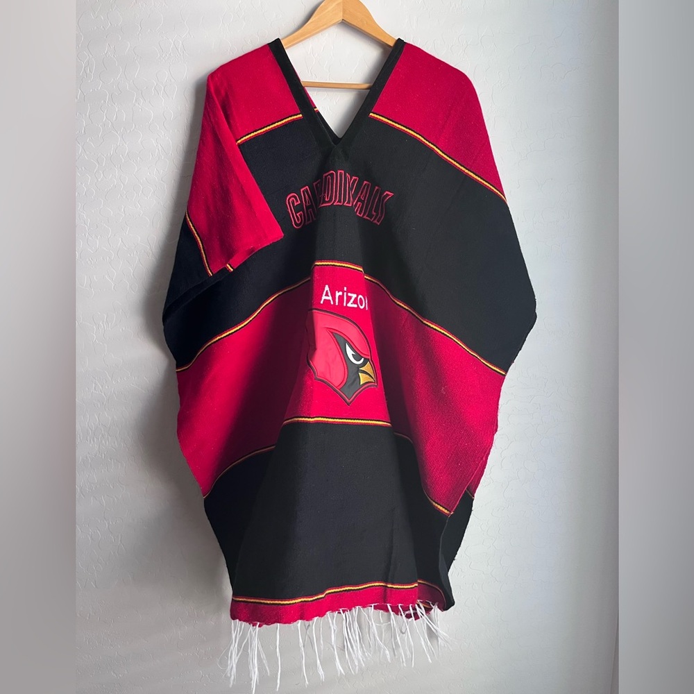 NFL Arizona Cardinals poncho